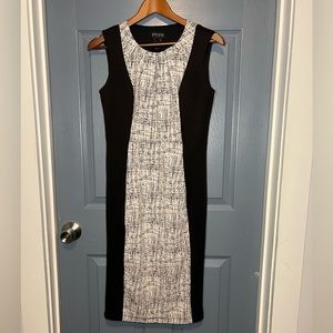 Black and white dress